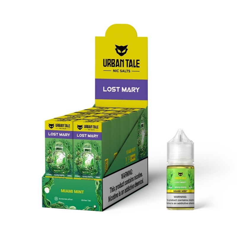 Urban Tale Salt by Lost Mary Miami Mint 30mL